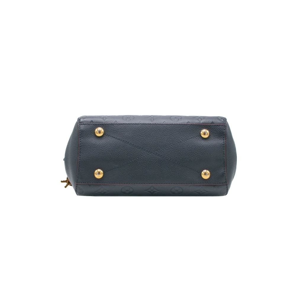 Louis Vuitton Marine Rouge Monogram Empreinte Montaigne BB Bag