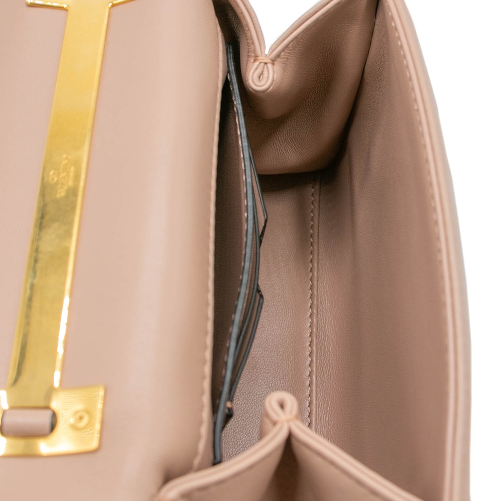Valentino Garavani One Stud Flap Bag Pink