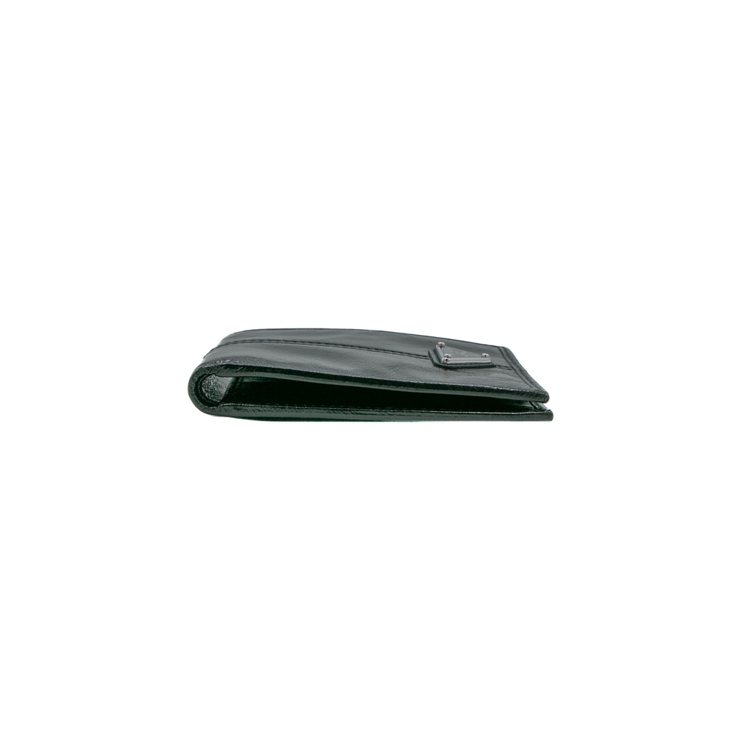 Prada Bifold Compact Wallet Soft Lux Black 2M0513