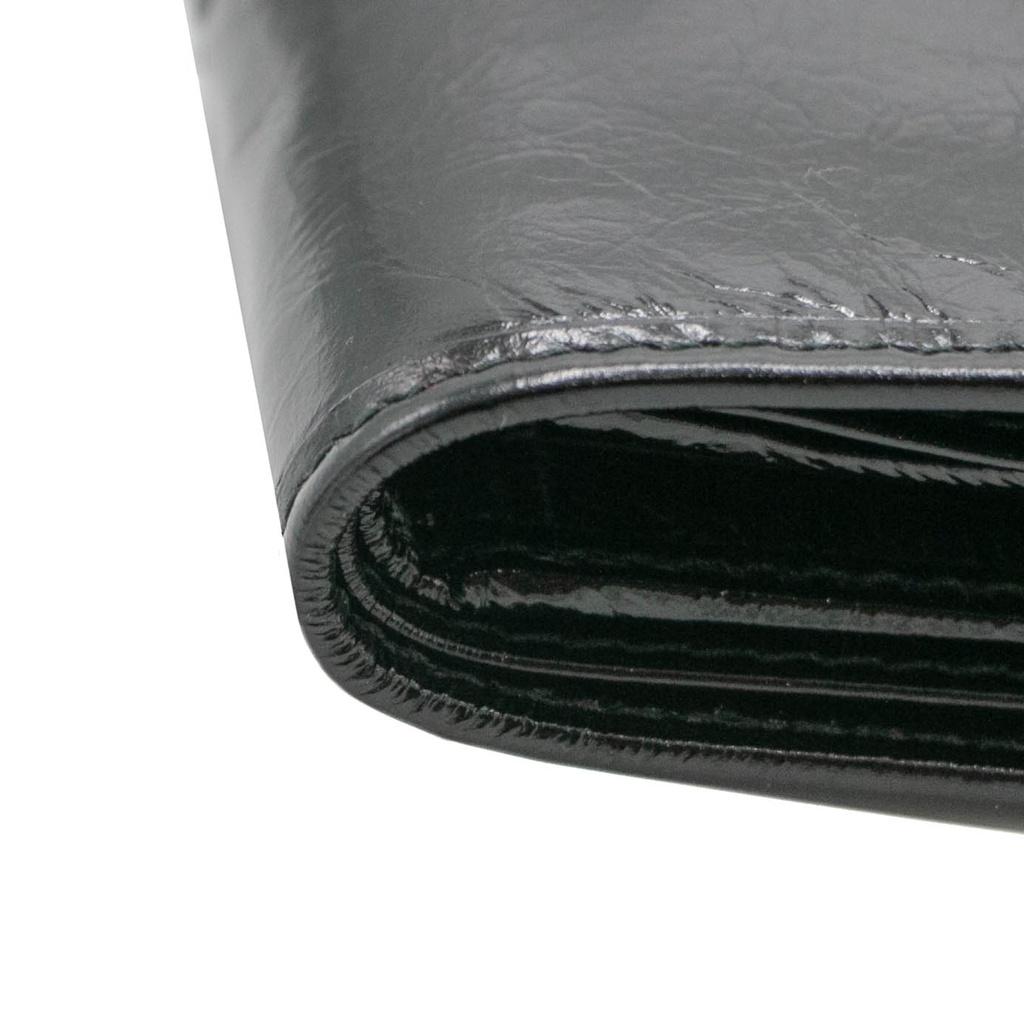 Prada Bifold Compact Wallet Soft Lux Black 2M0513