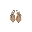 Christian Dior J'Adior Slingback Pump Beige Technical Fabric In Size 38