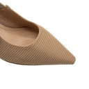 Christian Dior J'Adior Slingback Pump Beige Technical Fabric In Size 38