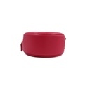 Chanel Goatskin Quilted Chanel 19 Round Clutch Pink