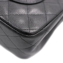 Chanel Black Caviar Jumbo Classic Double Flap Bag