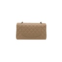 Chanel Caviar Quilted Medium Double Flap Bag Beige