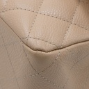 Chanel Caviar Quilted Medium Double Flap Bag Beige