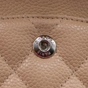 Chanel Caviar Quilted Medium Double Flap Bag Beige