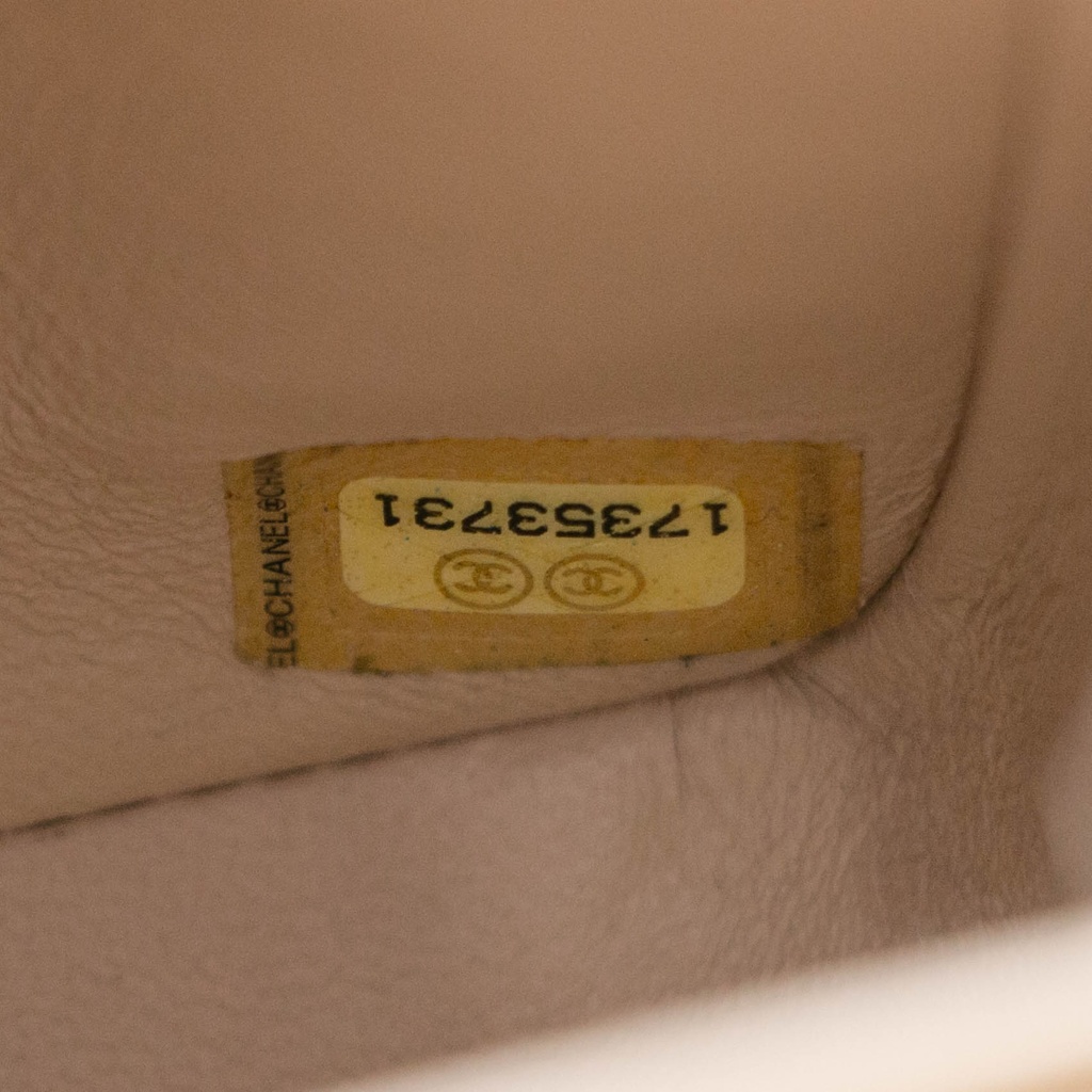 Chanel Caviar Quilted Medium Double Flap Bag Beige