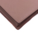 Prada Saffiano Envelope Mini Crossbody Bag Beige