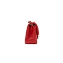 Chanel Lambskin Quilted Mini Rectangular Flap Red
