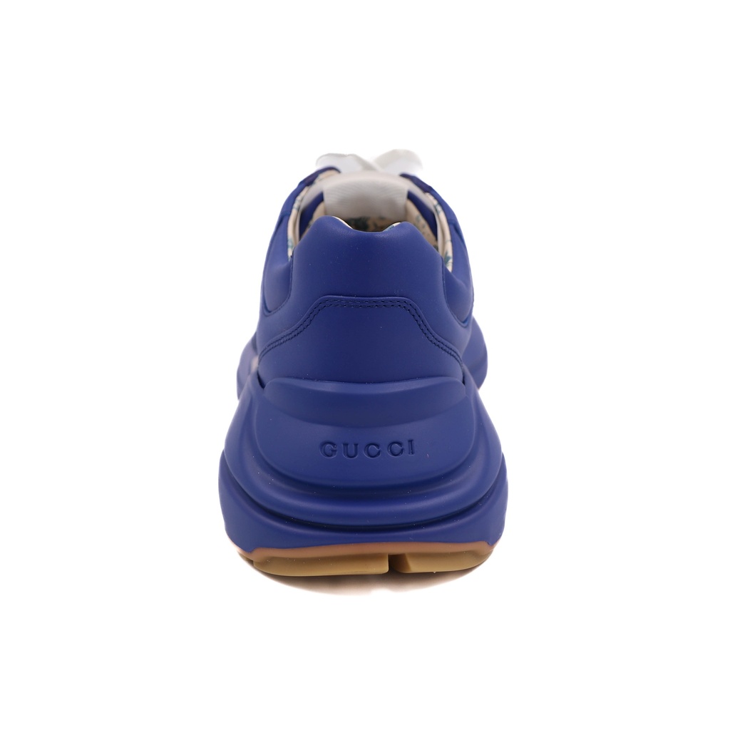 Gucci Rhyton Leather Sneaker 'NY Yankees' 548638 In Size 41