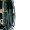 Fendi Nappa Mini Peekaboo Iconic Satchel Black