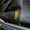 Fendi Nappa Mini Peekaboo Iconic Satchel Black