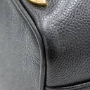 Chanel Caviar CC Drawstring Shoulder Bag Black