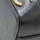 Chanel Caviar CC Drawstring Shoulder Bag Black