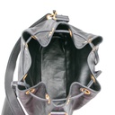 Chanel Caviar CC Drawstring Shoulder Bag Black