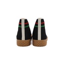 Gucci Interlocking G High-Top Sneakers In Black In Size 40703033