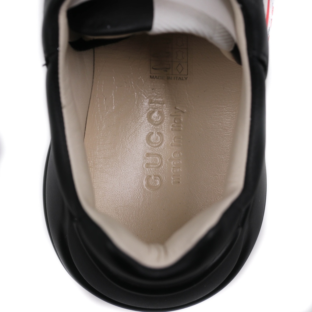 Gucci Rhyton Sneaker In Size 40 Black