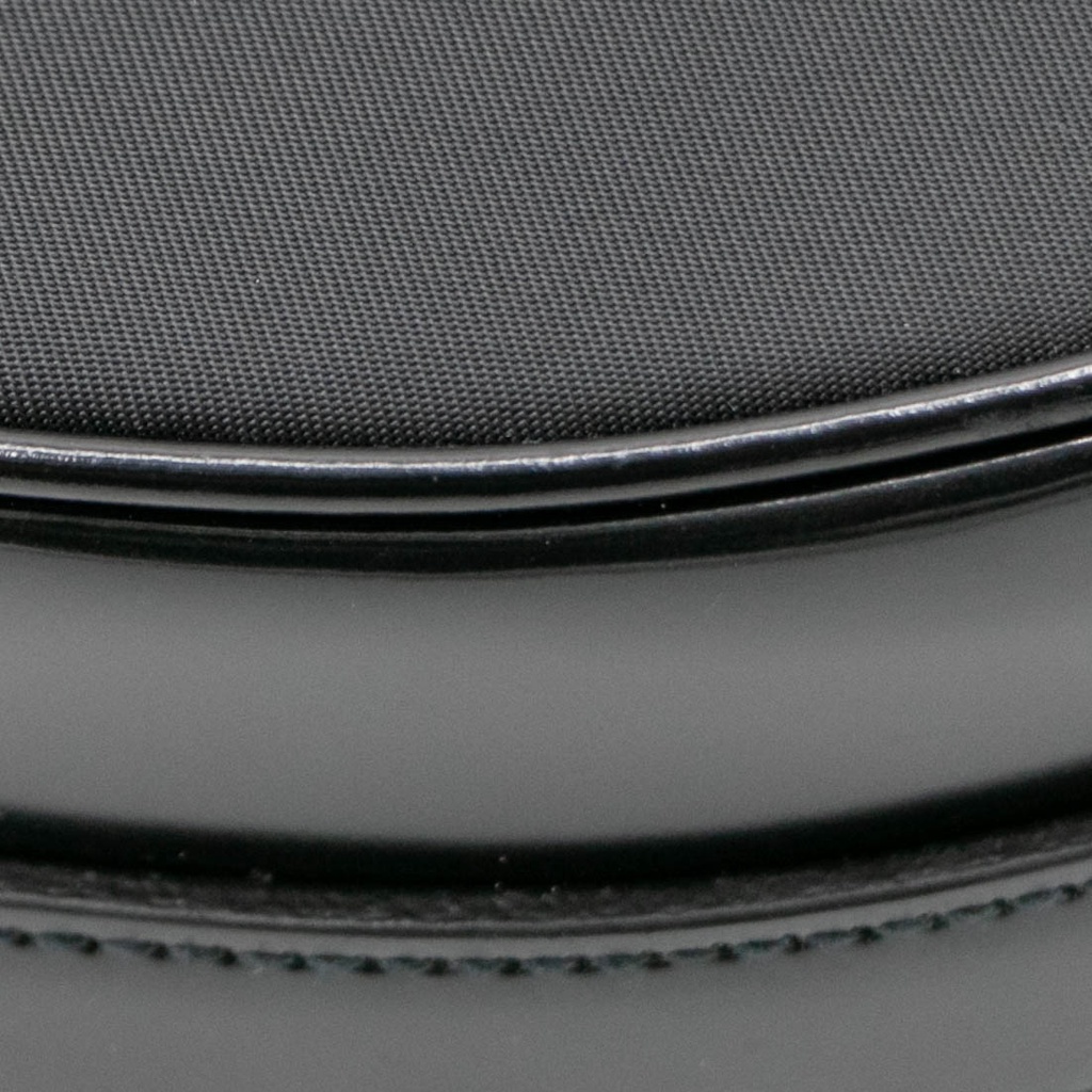 Prada Arque Re-Nylon and Brushed Leather Shoulder Bag
