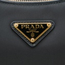 Prada Arque Re-Nylon and Brushed Leather Shoulder Bag