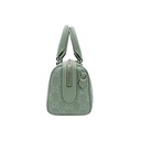 Gucci GG Supreme Light Green Canvas Mini Top Handle Bag 772053