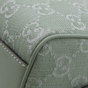Gucci GG Supreme Light Green Canvas Mini Top Handle Bag 772053