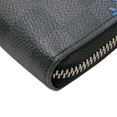Louis Vuitton Black Damier Graphite Zippy Organizer Wallet