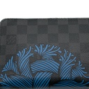 Louis Vuitton Black Damier Graphite Zippy Organizer Wallet