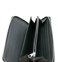 Louis Vuitton Black Damier Graphite Zippy Organizer Wallet