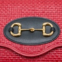 Gucci GG Horsebit 1955 Small Shoulder Bag Red 655667