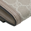 Gucci Ophidia Continental Wallet Beige and White GG Supreme Canvas 523153