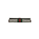 Gucci Ophidia Continental Wallet Beige and White GG Supreme Canvas 523153