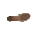 Christian Dior 30 Montaigne Heeled Slide Gold Calfskin Size 40