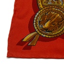 Gucci Orange Silk Scarf 590472 In Size 90x90