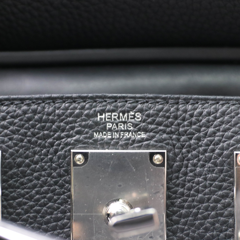 Hermes Hac a Dos Black Backpack