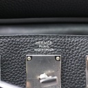 Hermes Hac a Dos Black Backpack