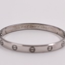 (7584_0119) Cartier WG 750 Love Breath 33.4g Bracelets & Bracelets (Precious Metal)
