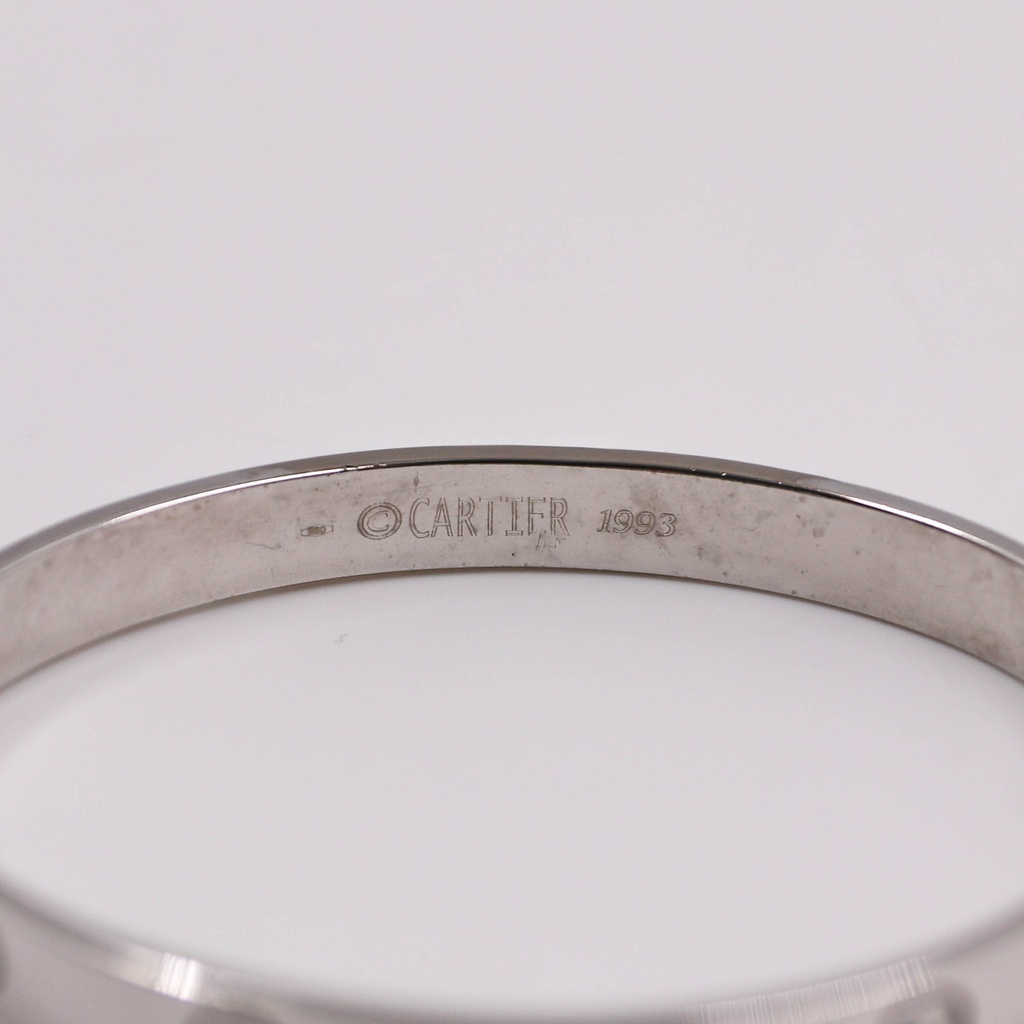 (7584_0119) Cartier WG 750 Love Breath 33.4g Bracelets & Bracelets (Precious Metal)