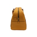 Gucci x Adidas Travel Bag Duffle Yellow And Brown Leather 702422
