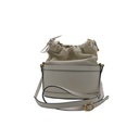Gucci 1955 Horsebit White Leather Bucket Bag 602118