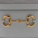 Gucci 1955 Horsebit White Leather Bucket Bag 602118