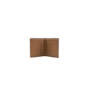 Gucci GG Emblem Bi-Fold Wallet In Brown Fabric 821206