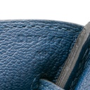 Hermes Birkin 30 Togo Silver Hardware Dark Blue Year 2019 Like New