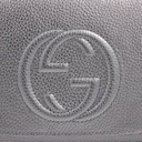 Gucci Soho Disco GG Black Tassel Chain Crossbody Bag 536224