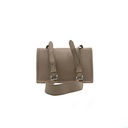 Prada Glace Crossbody Shoulder Bag Beige Leather