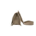 Prada Glace Crossbody Shoulder Bag Beige Leather
