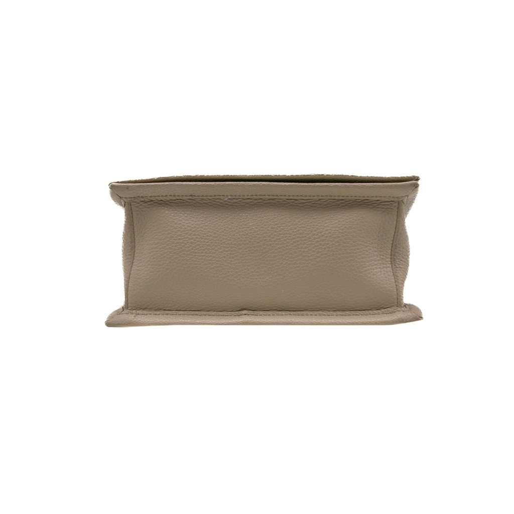 Prada Glace Crossbody Shoulder Bag Beige Leather
