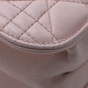 Christian Dior Lambskin Cannage Large Dioraddict Flap Rose Poudre