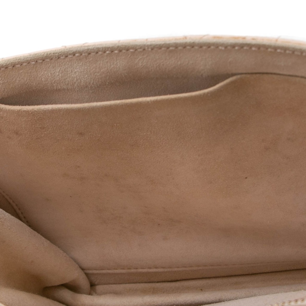Christian Dior Lambskin Cannage Large Dioraddict Flap Rose Poudre