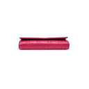 Christian Dior Lambskin Cannage Lady Dior Flap Wallet Pink
